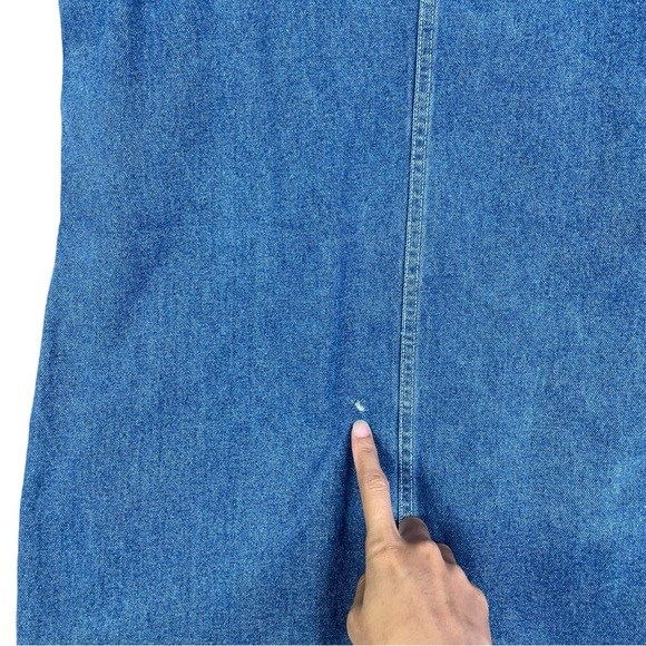 Vintage Disney Mickey Mouse Denim Skirt Overalls Jerry Leigh Sz M Minnie Mouse - Picture 10 of 13